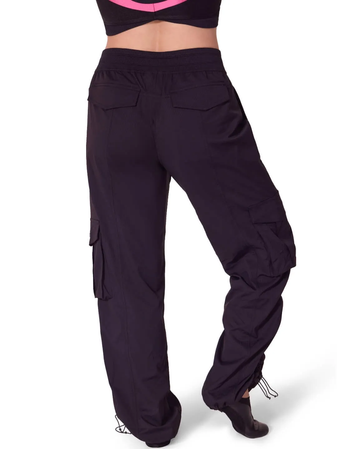 Capezio Dance Dynamics F12555W Jogger Schwarz Cargo