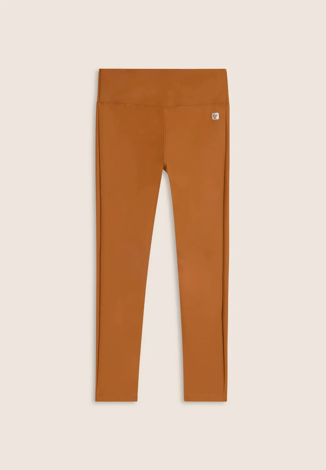 Freddy 7/8 Leder-Optik Leggings regular Faded Denim blickdicht
