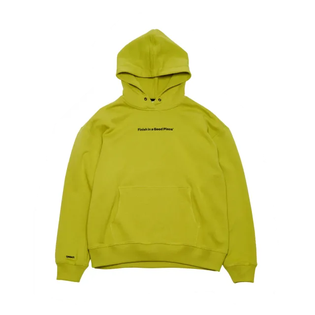 UNNA Slow Motion Hoodie Golden Green Bio-Baumwolle