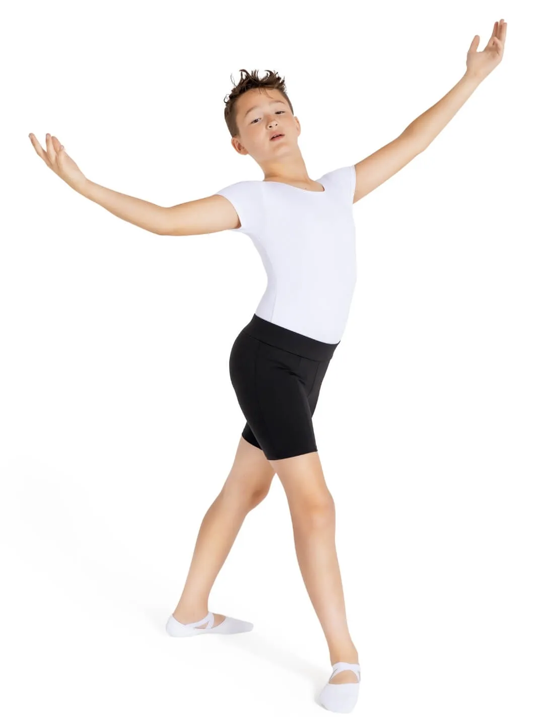 Capezio Studio SE1067B Dance Shorts Jungen Schwarz