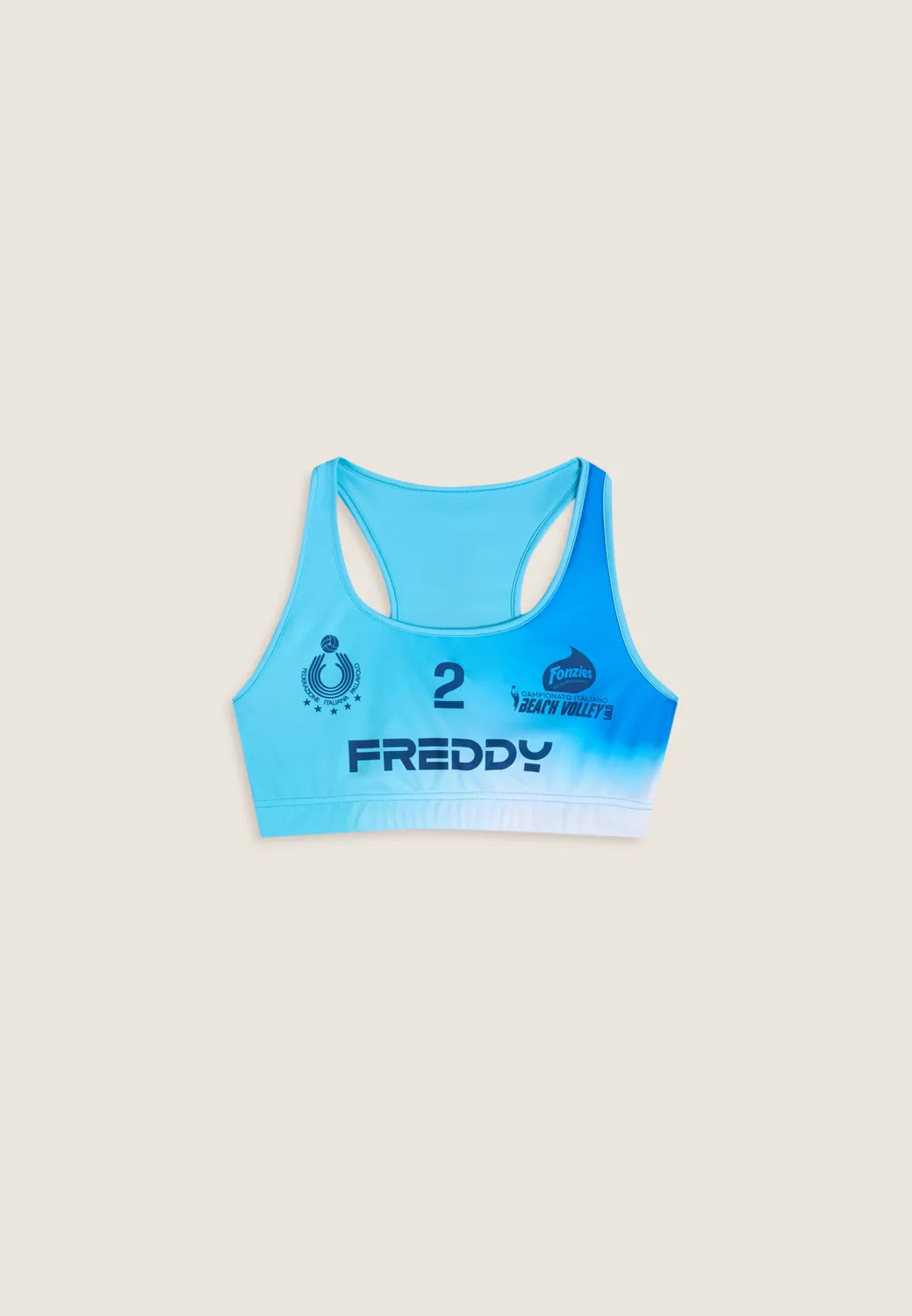 Freddy Beach Volley Gold 2025 Top Oro Nummer 2