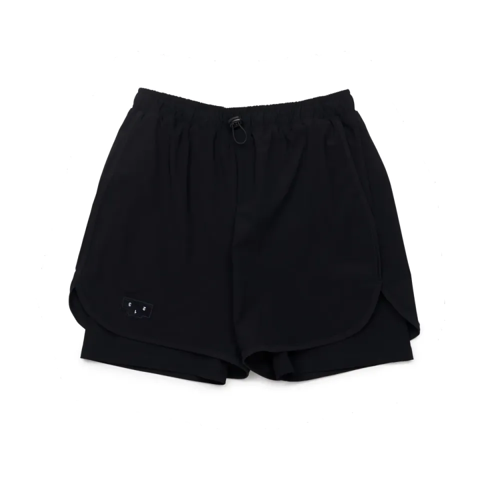 UNNA Flow Shorts 5 Laufshorts Schwarz Damen