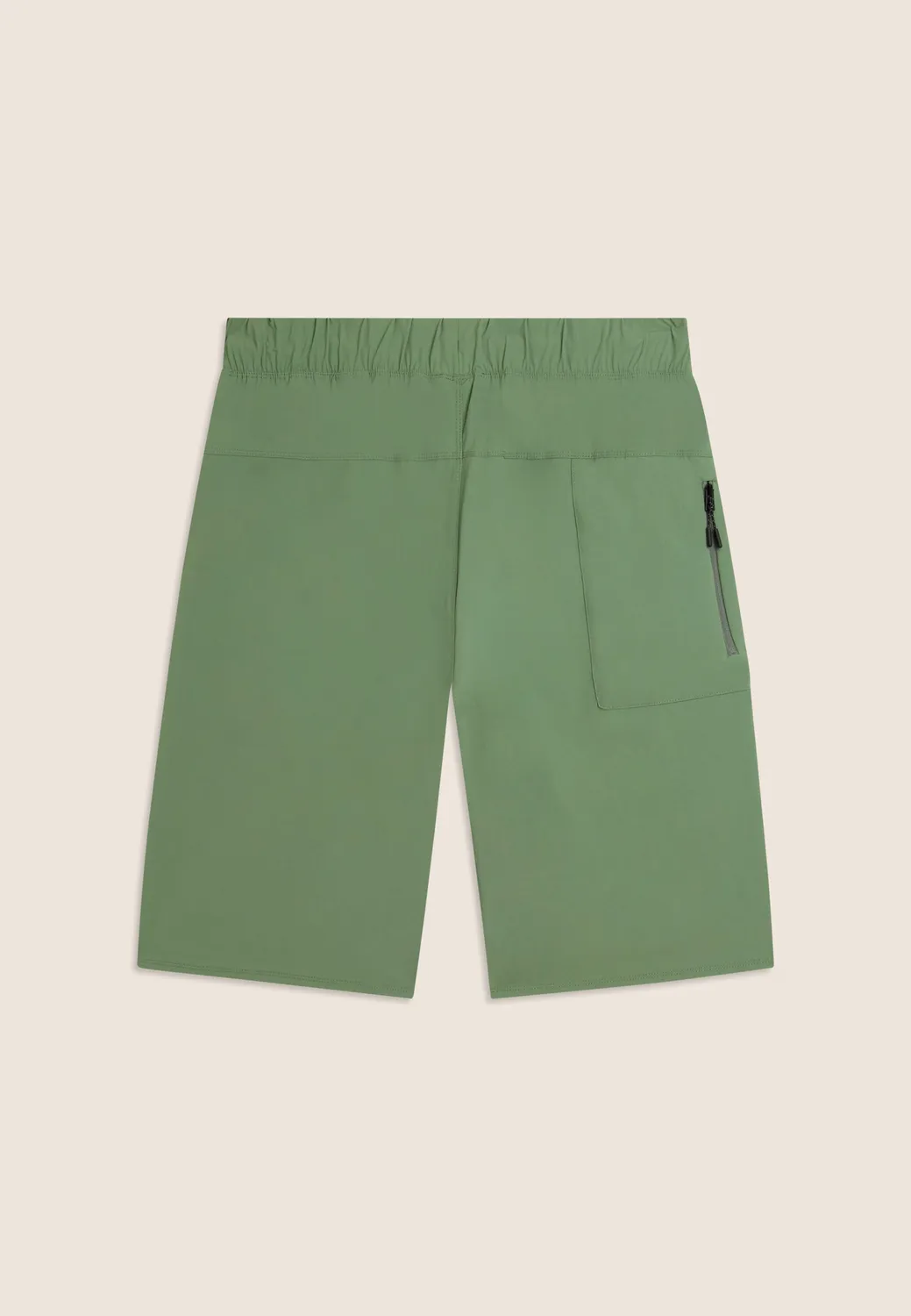 Freddy Regular Nylon Rip-Stop Bermuda Schwarz