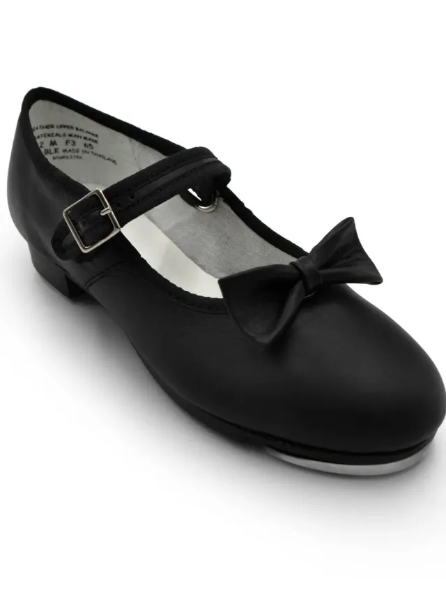 Capezio Classics 3800C Steppschuh Schwarz Klett Kinder