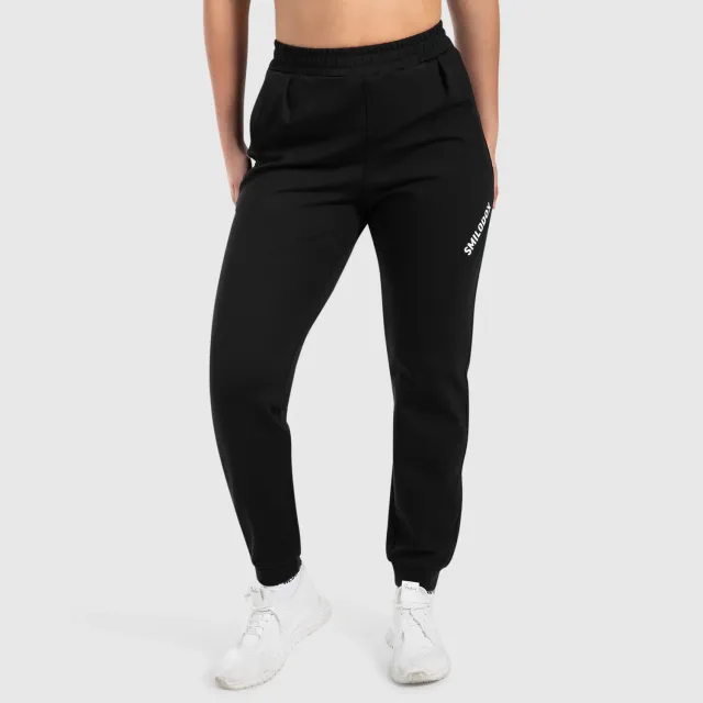 Smilodox Sorea Damen-Jogginghose schwarz Viskose