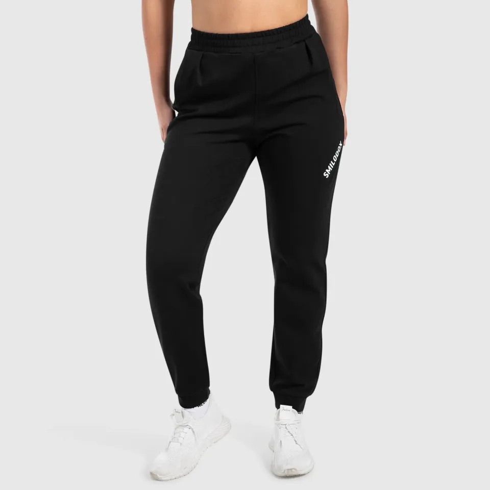 Smilodox Sorea Damen-Jogginghose schwarz Viskose