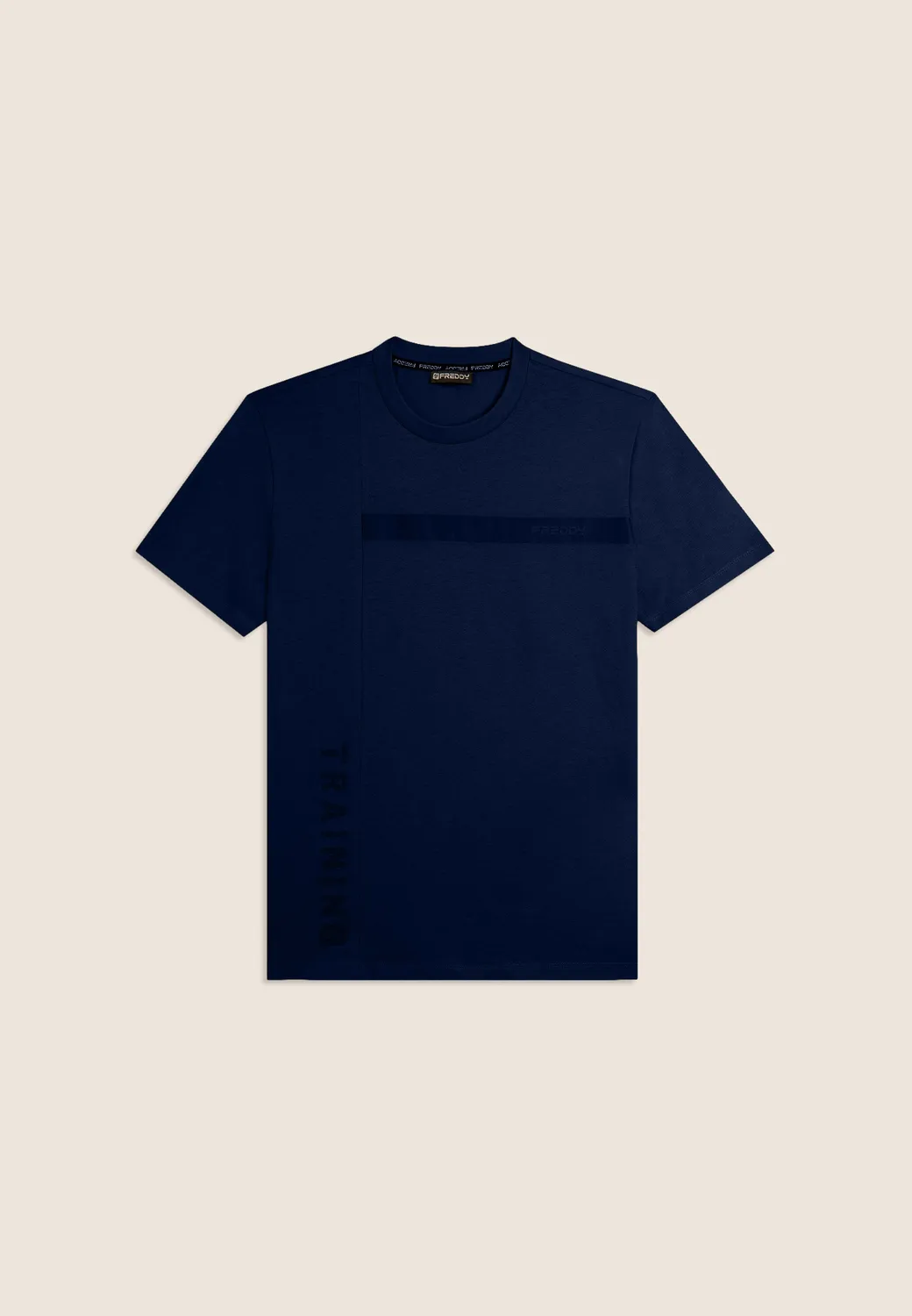 Freddy T-Shirt Herren Jersey Baumwolle Pageant Blue