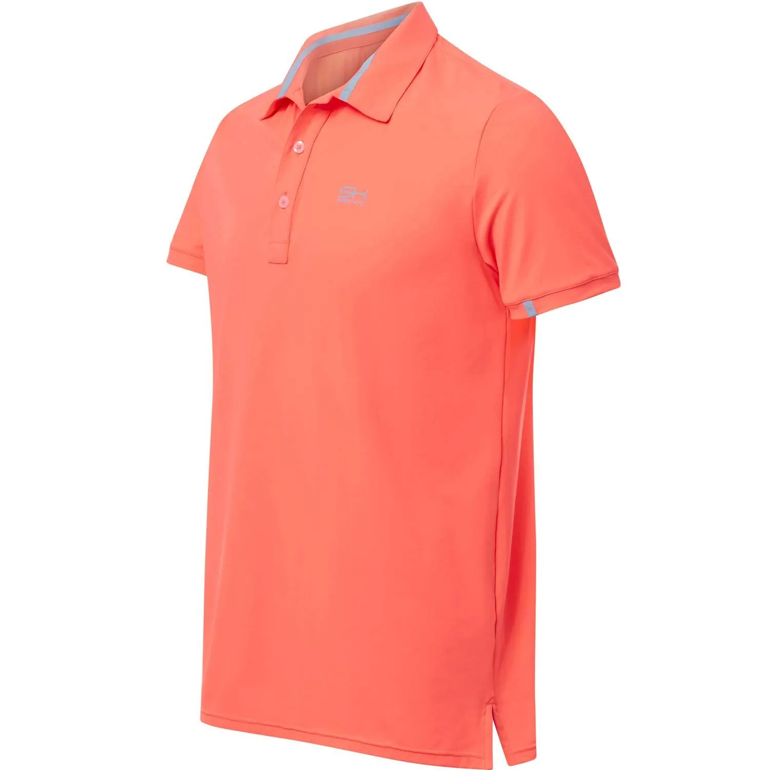 SPORTKIND Funktions Polo neonorange Gr. 116 UV-Schutz