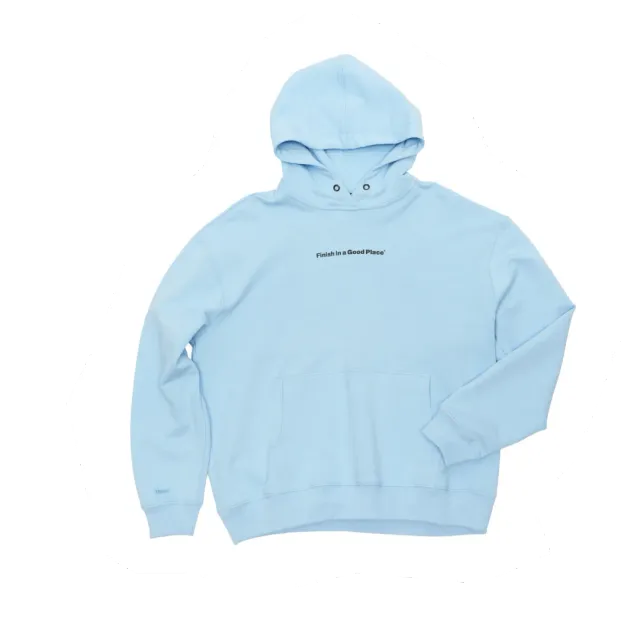 UNNA Slow Motion Hoodie W Kapuzenpullover Serenity Blue Bio-Baumwolle
