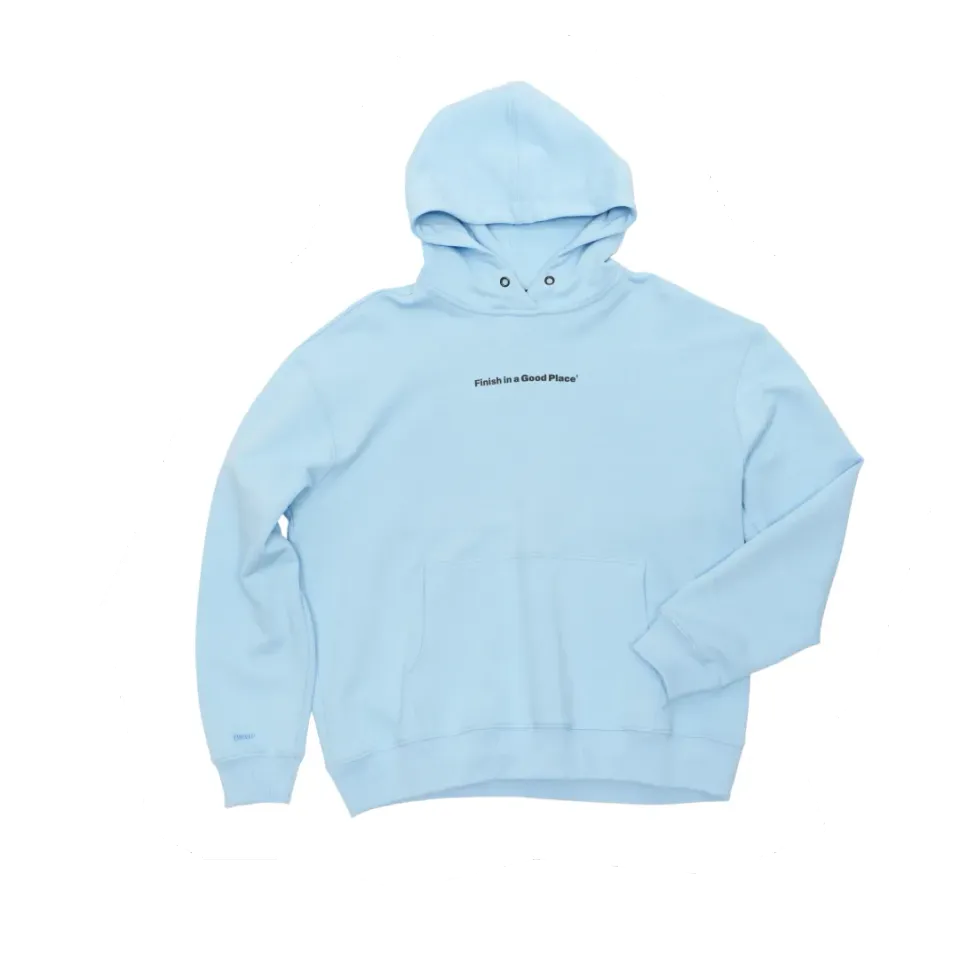UNNA Slow Motion Hoodie W Kapuzenpullover Serenity Blue Bio-Baumwolle