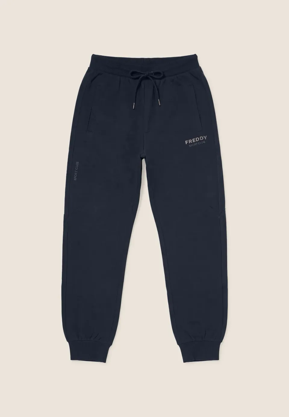 Freddy Pences Regular Jogginghose Navy Baumwolle
