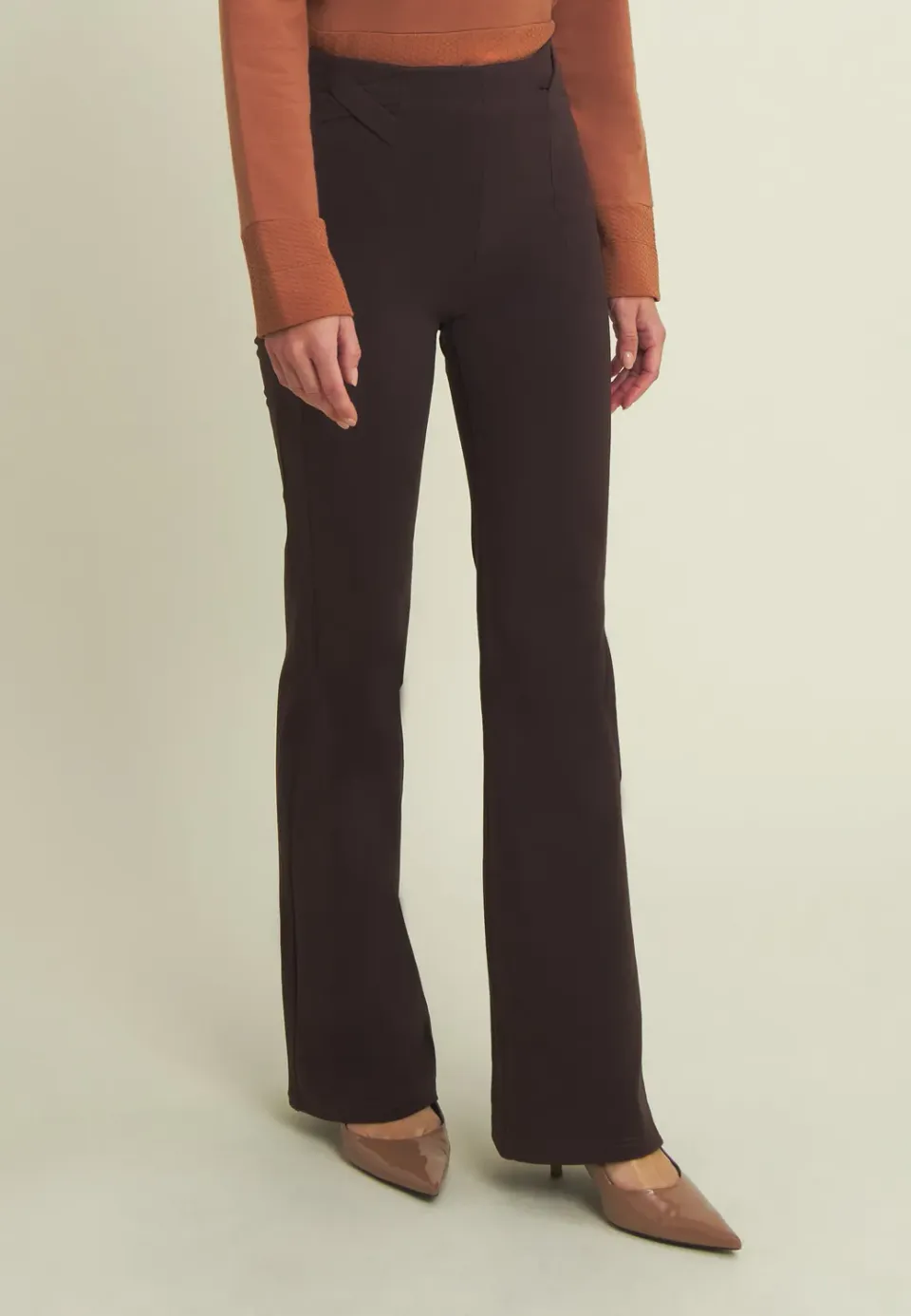 Freddy N.O.W. Flare Hose Dark Sapphire High-Waist
