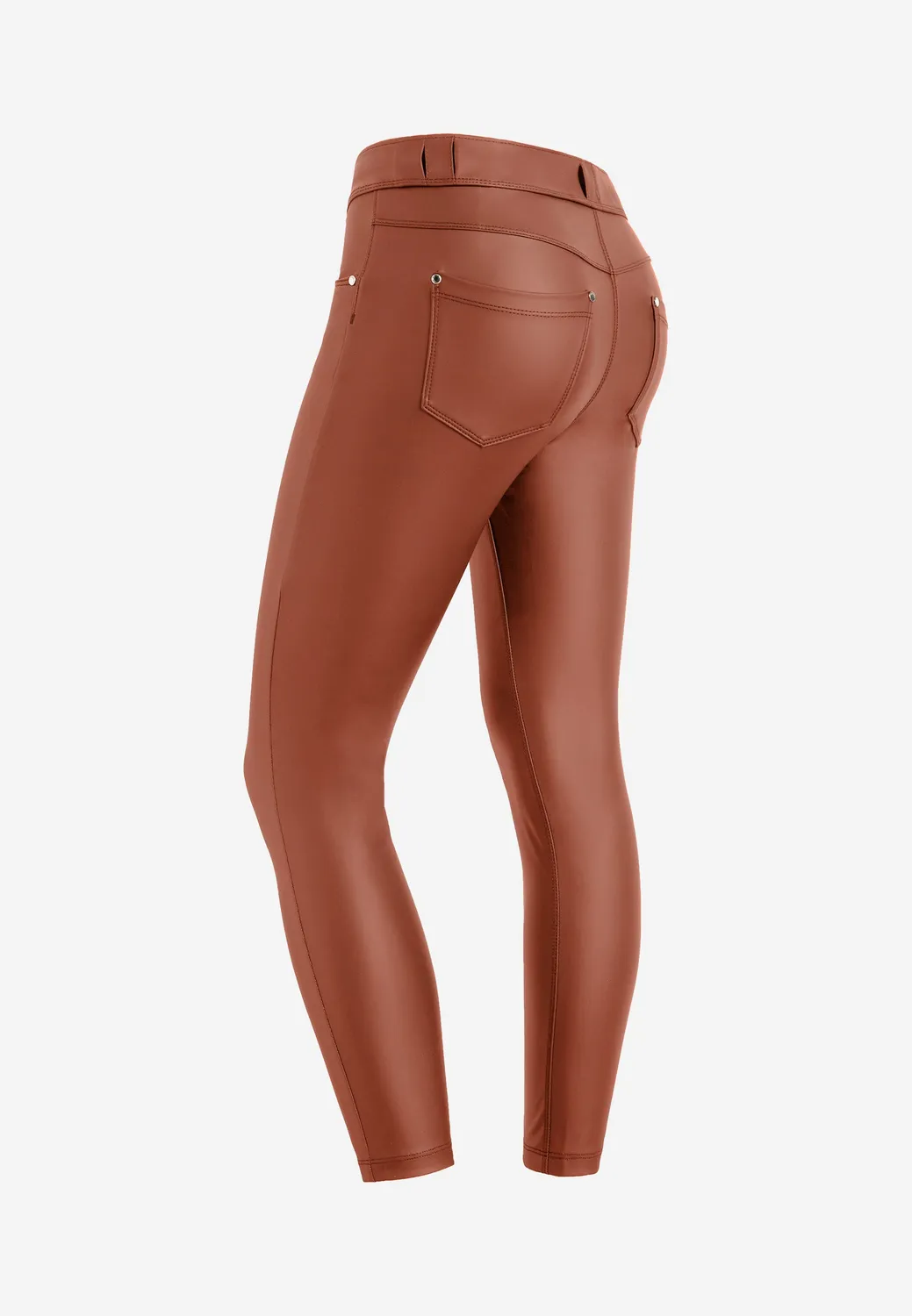 Freddy N.O.W. Superskinny Kunstleder-Hose Nero S