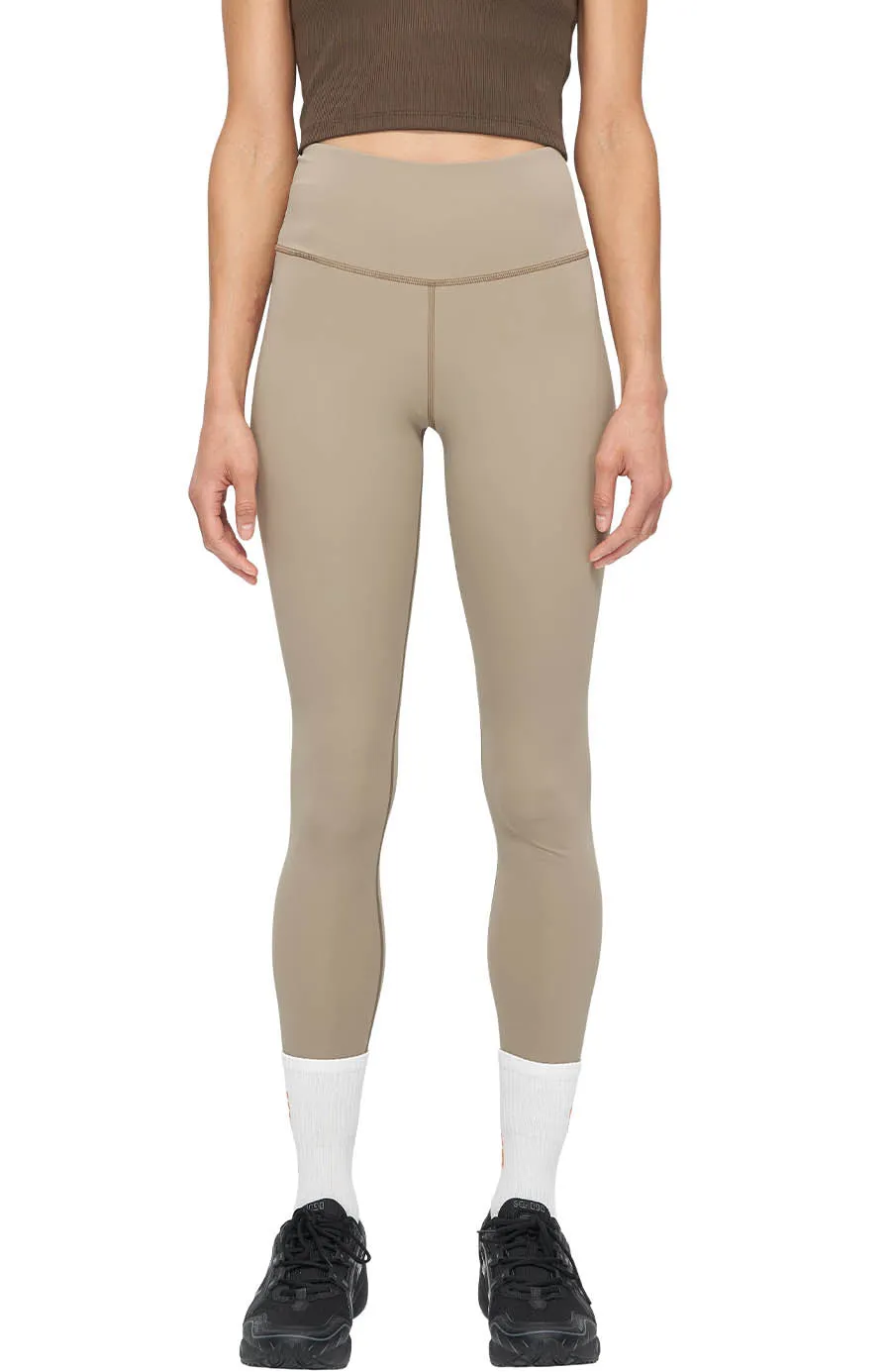 UNNA Good Place Tights Laufleggings Stone Beige