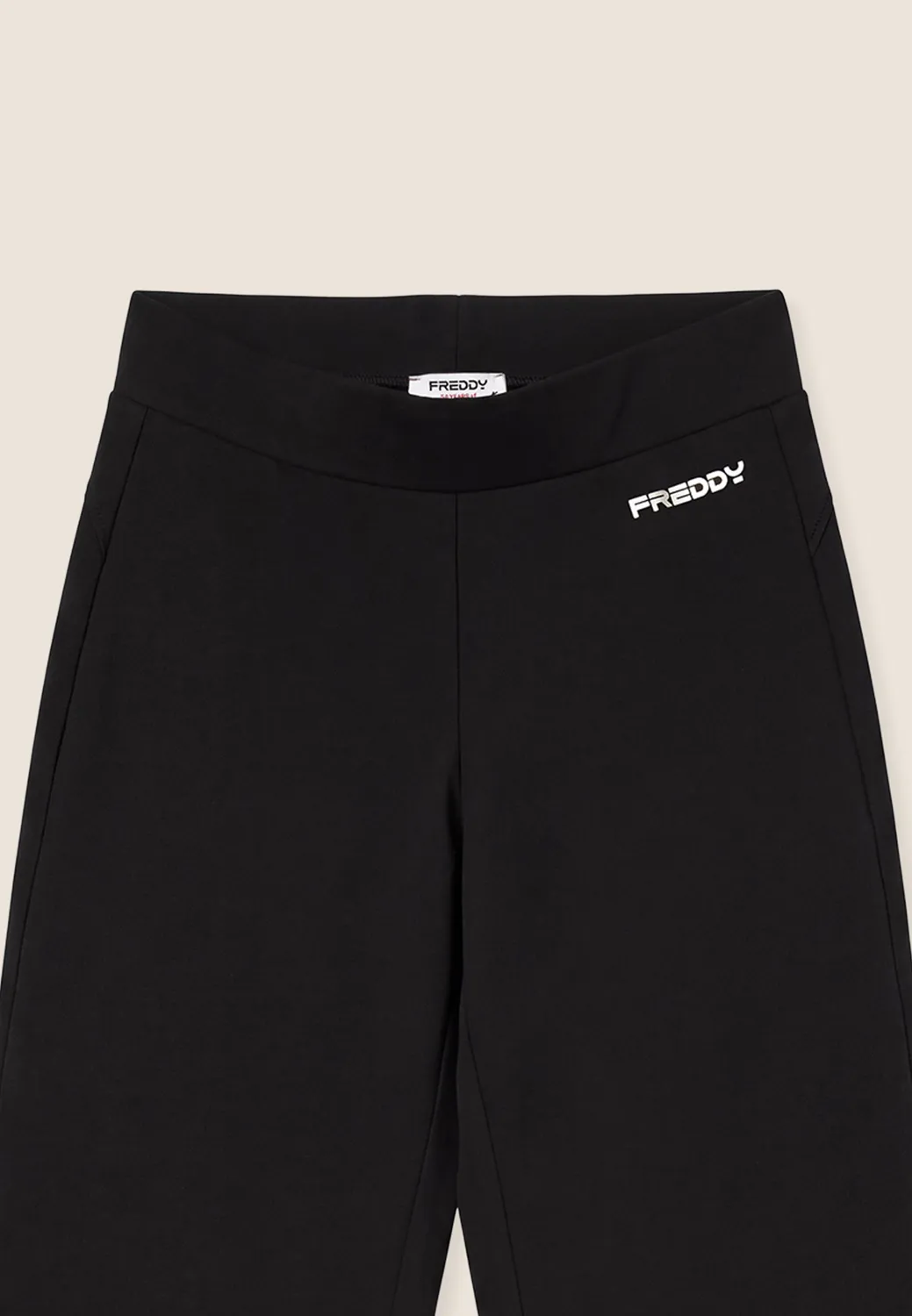 Freddy Soft-Touch Hose Wide Leg Schwarz Small