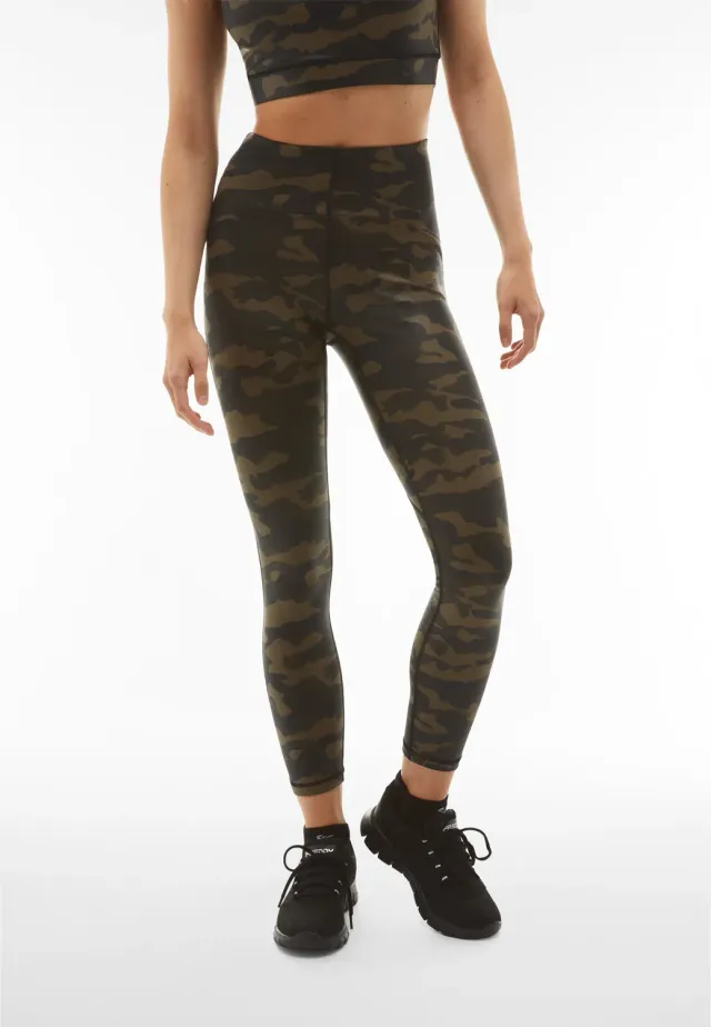 Freddy SuperFit 7/8 Leggings Camouflage Tasche atmungsaktiv