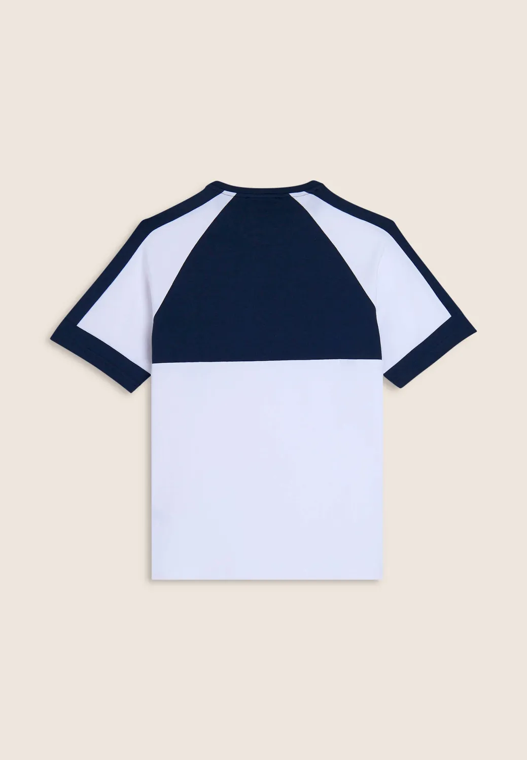 Freddy Colorblock T-Shirt Black Baumwolle Regular