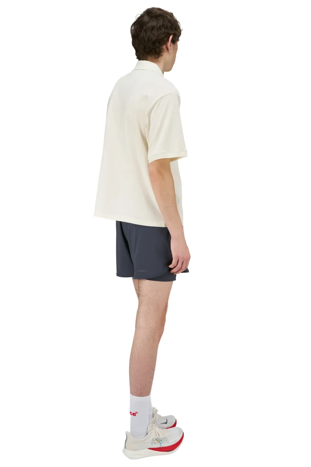 UNNA Polo Run Shirt Poloshirt Vanilla White Bio