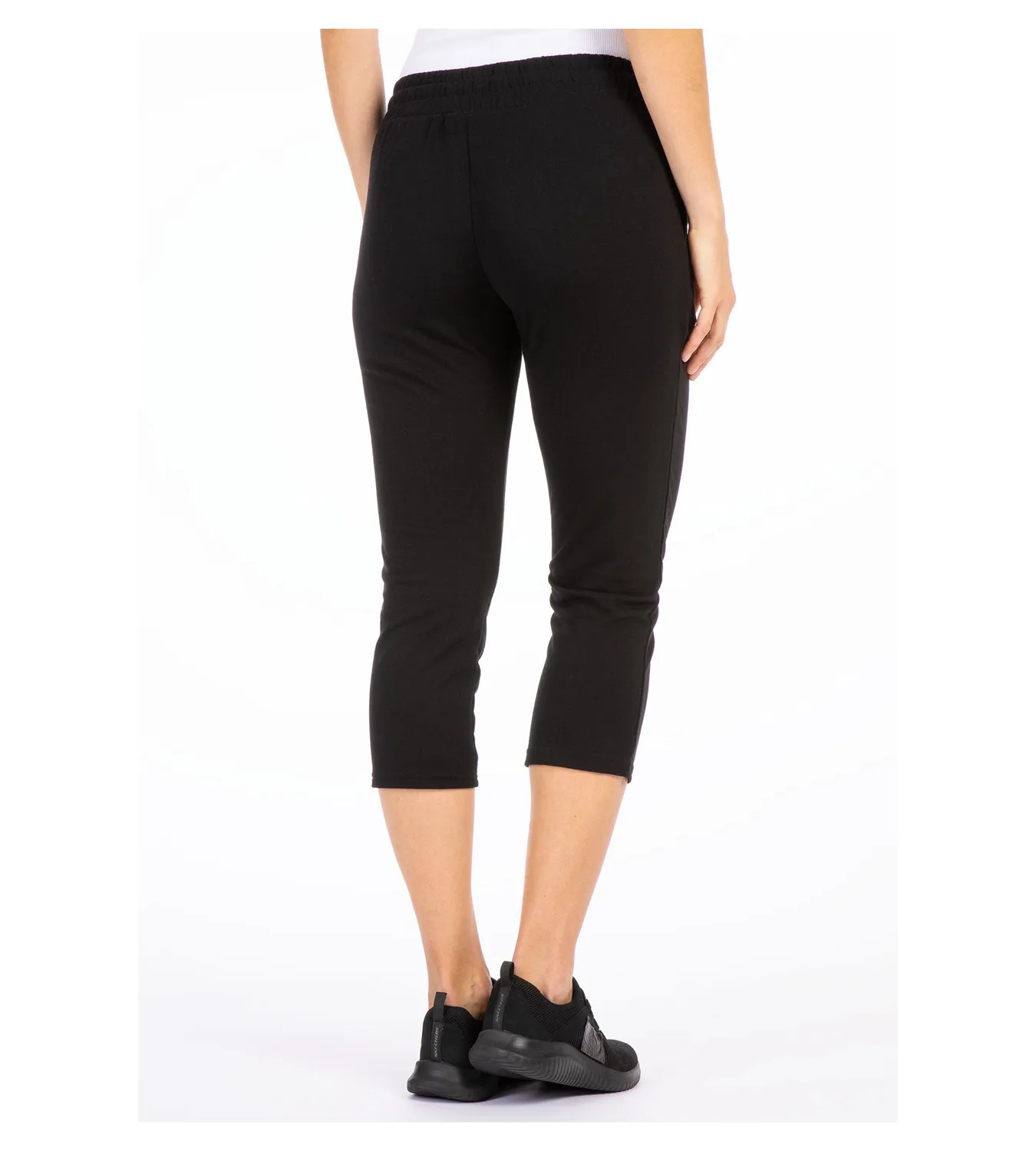 LPO Pietra 2 Damen 7/8 Hose schwarz French Terry