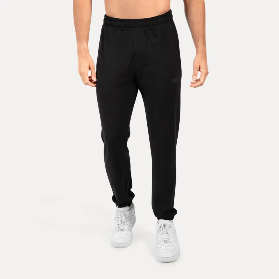 Smilodox Delian Jogginghose Herren Schwarz Regular Fit