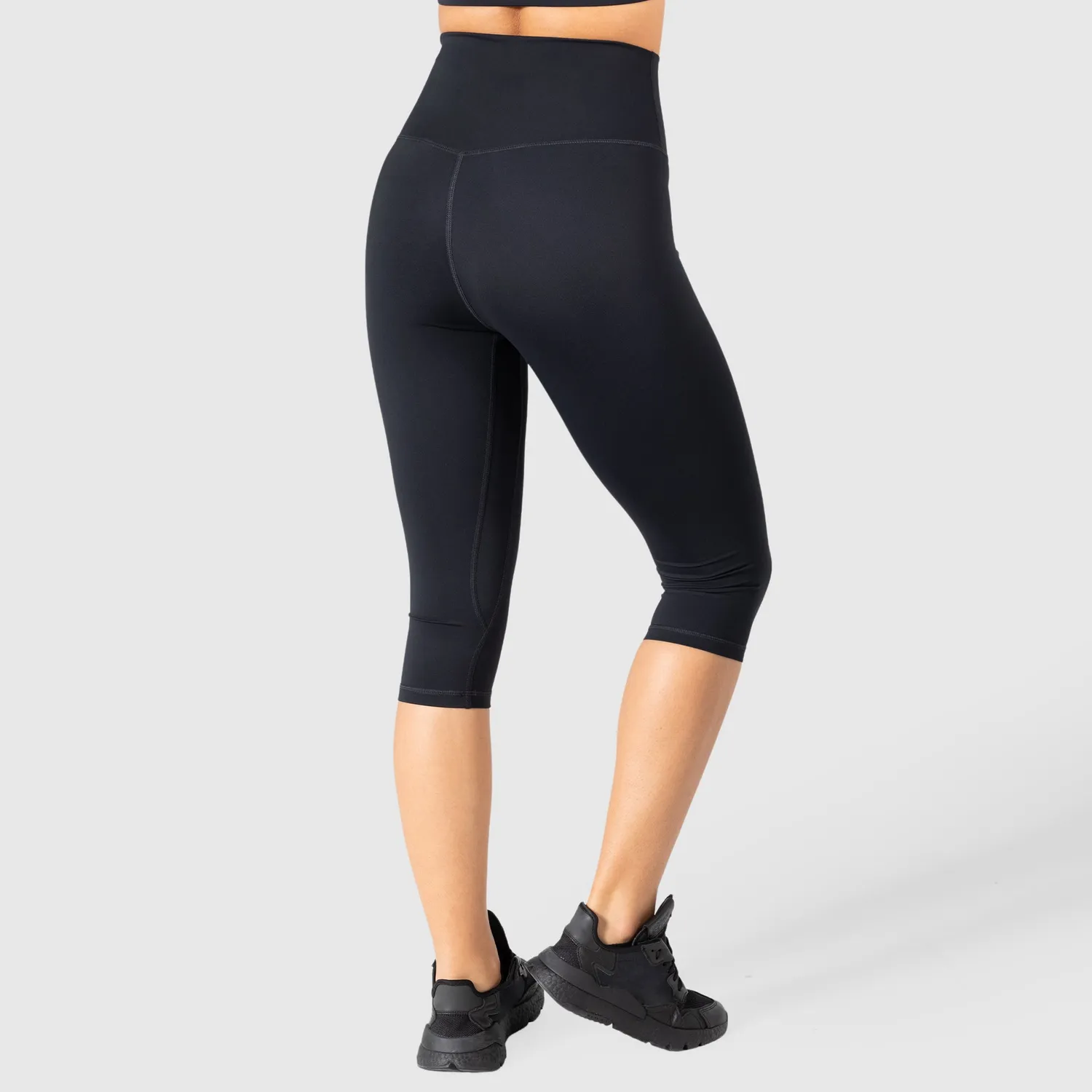 Smilodox Amaze Pro Raisa Capri-Leggings 3er-Pack schwarz blickdicht
