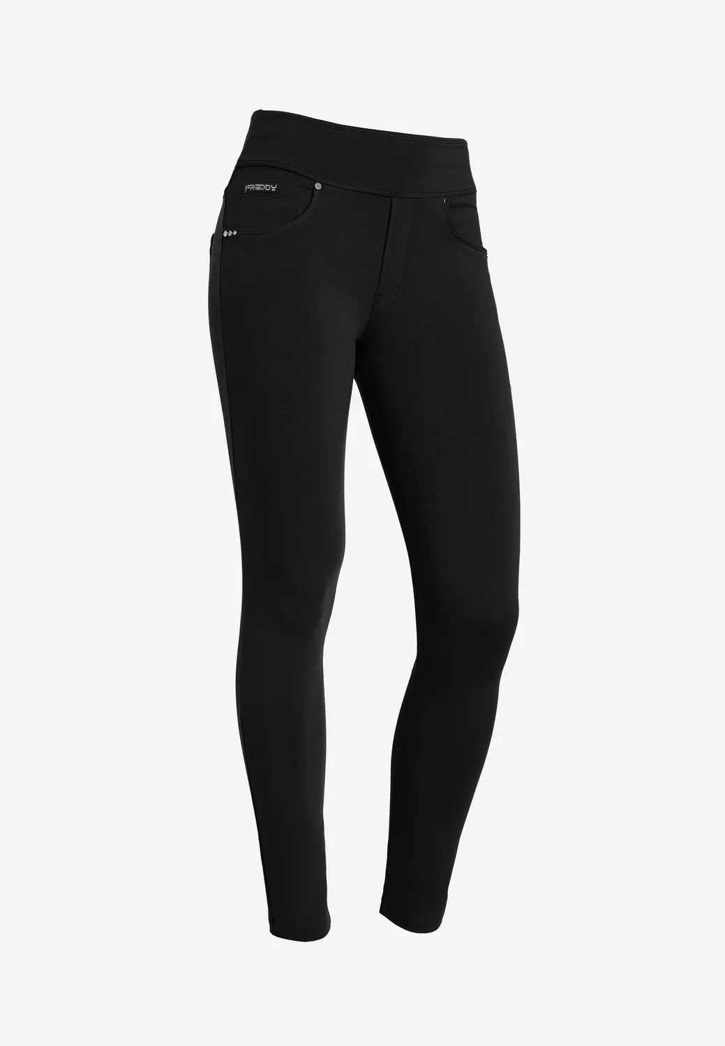 Freddy N.O.W. Skinny Hose Jersey Navy Peony Bio-Baumwolle