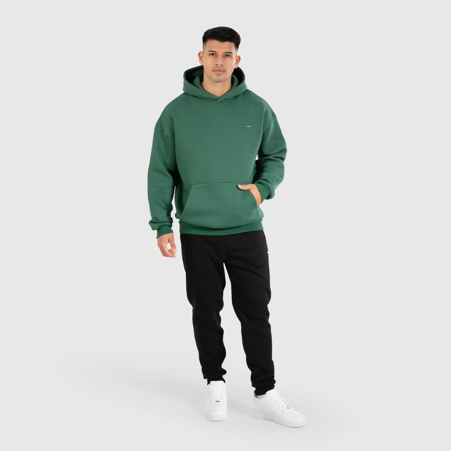 Smilodox Sorea Dawson Hoodie Schwarz Oversize Basic