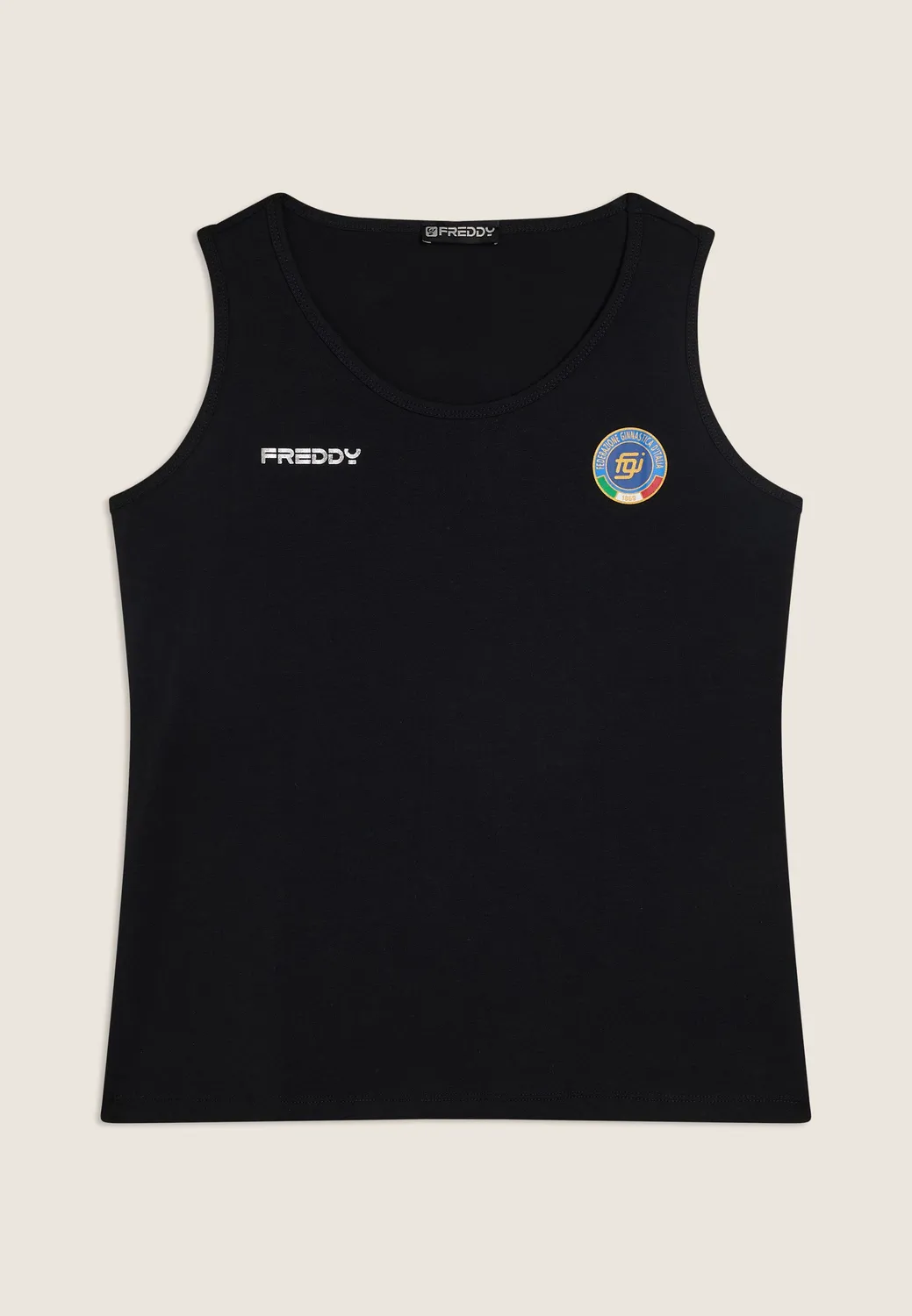 Freddy FGI Tank Top Damen Beetroot Jersey Gymnastik