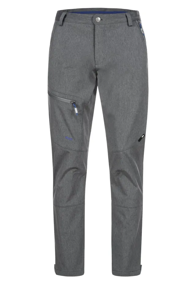 LPO Tizian Softshellhose Herren grau gefüttert