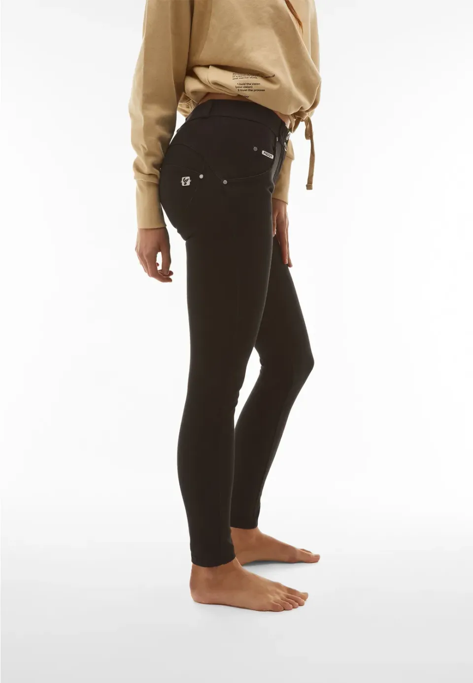Freddy WR.UP Skinny Hose Diva Blue B115 Bio-Baumwolle