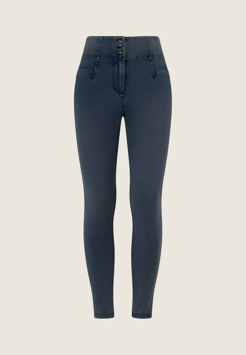 Freddy WR.UP Skinny Jeggings Damen Schwarz Push-up