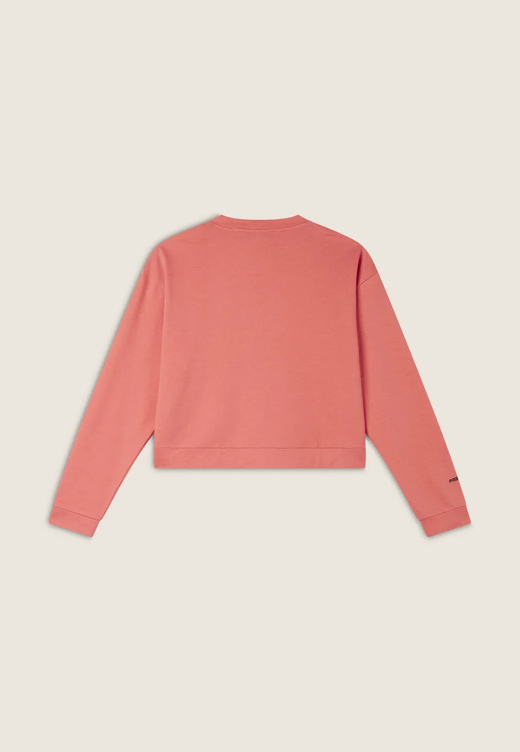 Freddy Mickey Mouse Cropped Sweatshirt weiß Comfort Fit