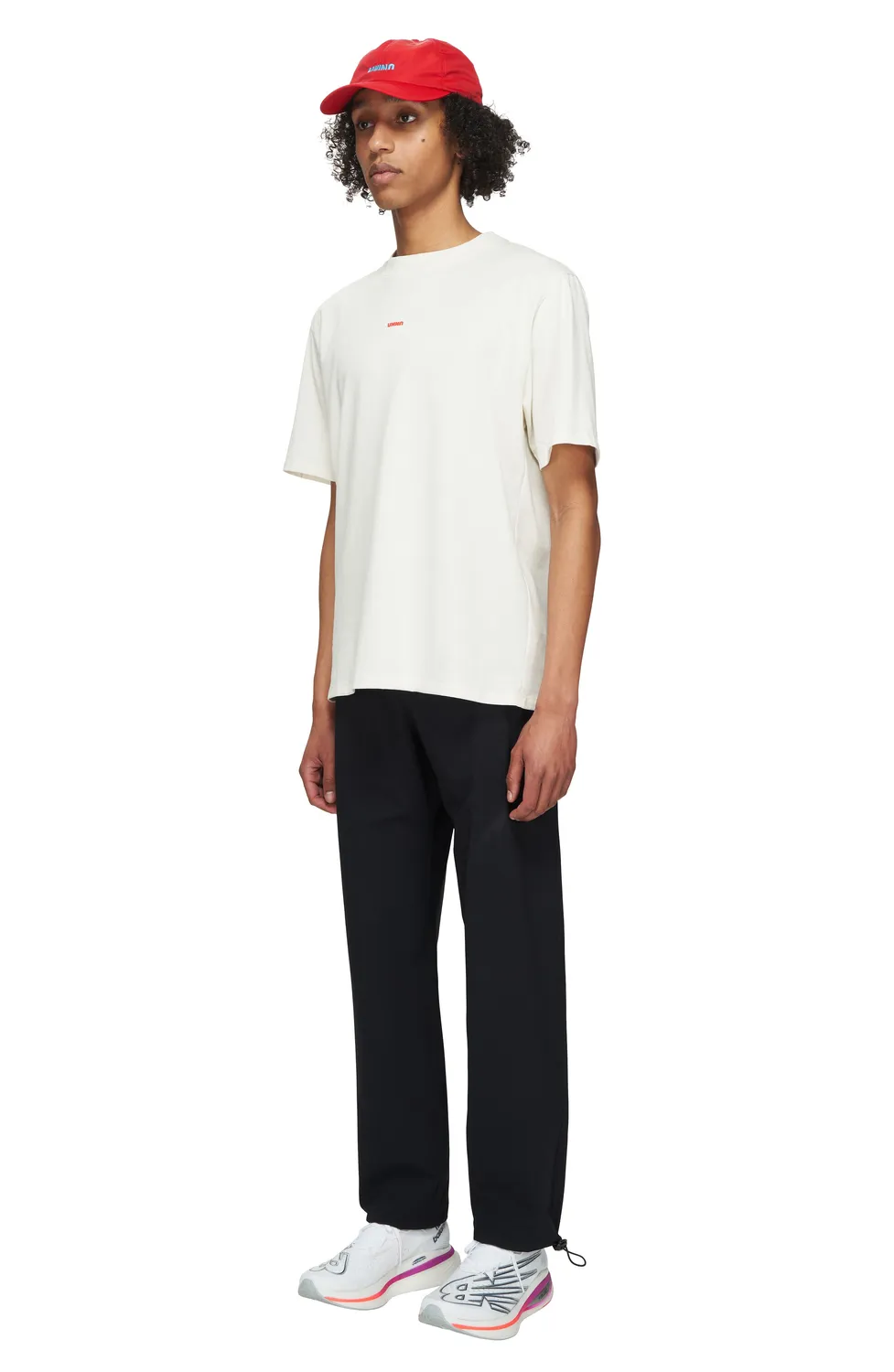 UNNA Heart T-shirt Herren T-Shirt Vanilla White Baumwolle
