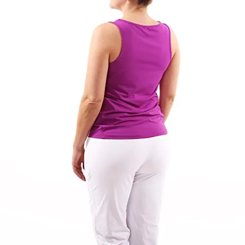 SPORTKIND Loose Fit Tanktop violett 158 UV-Schutz