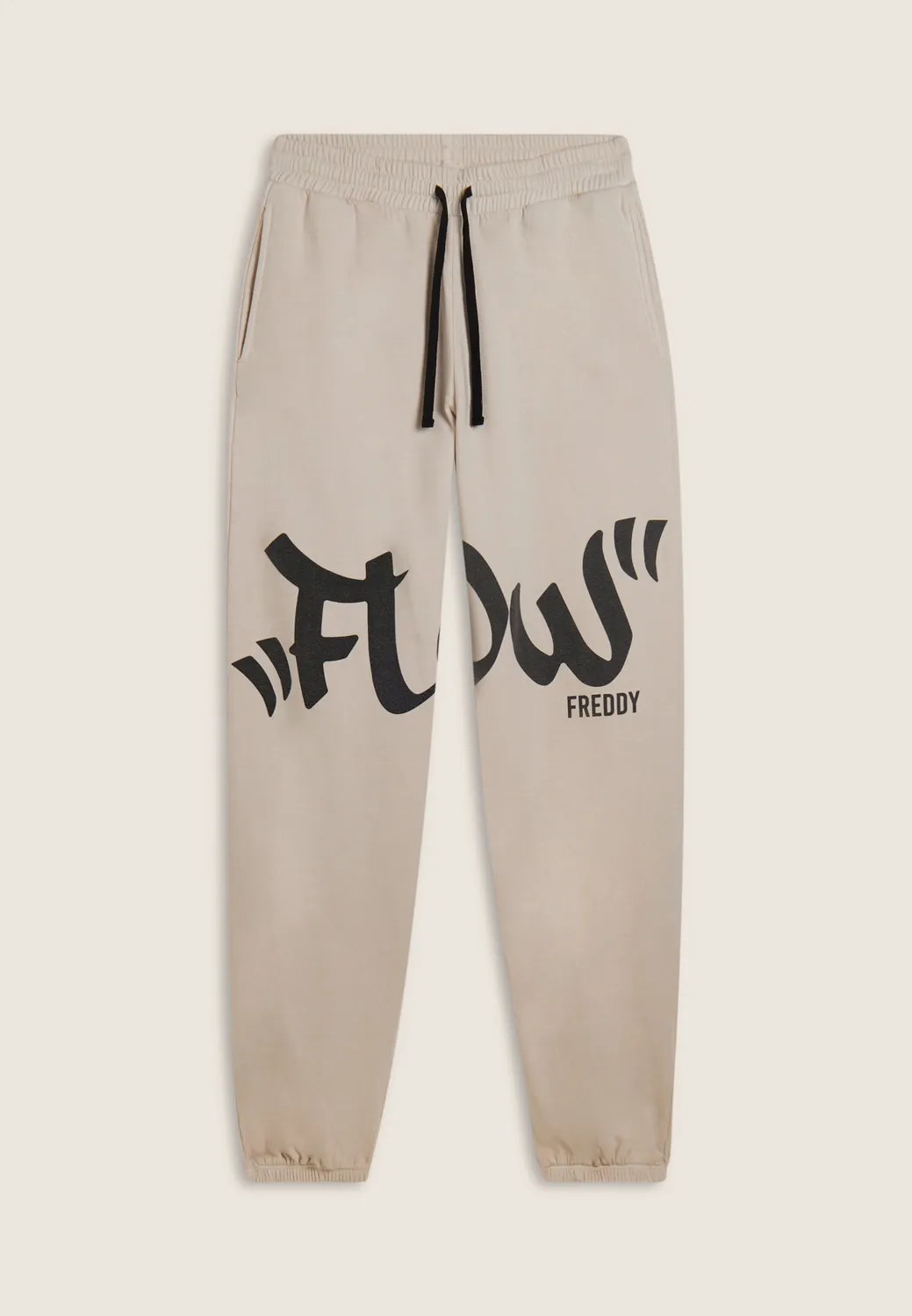Freddy Flow Sweatpants Damen grau relaxed lang