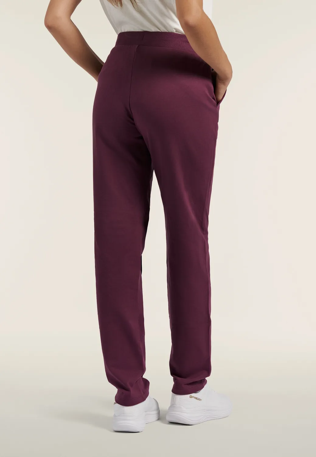 Freddy Sporthose Ziernaht Sweat Stretch Nero