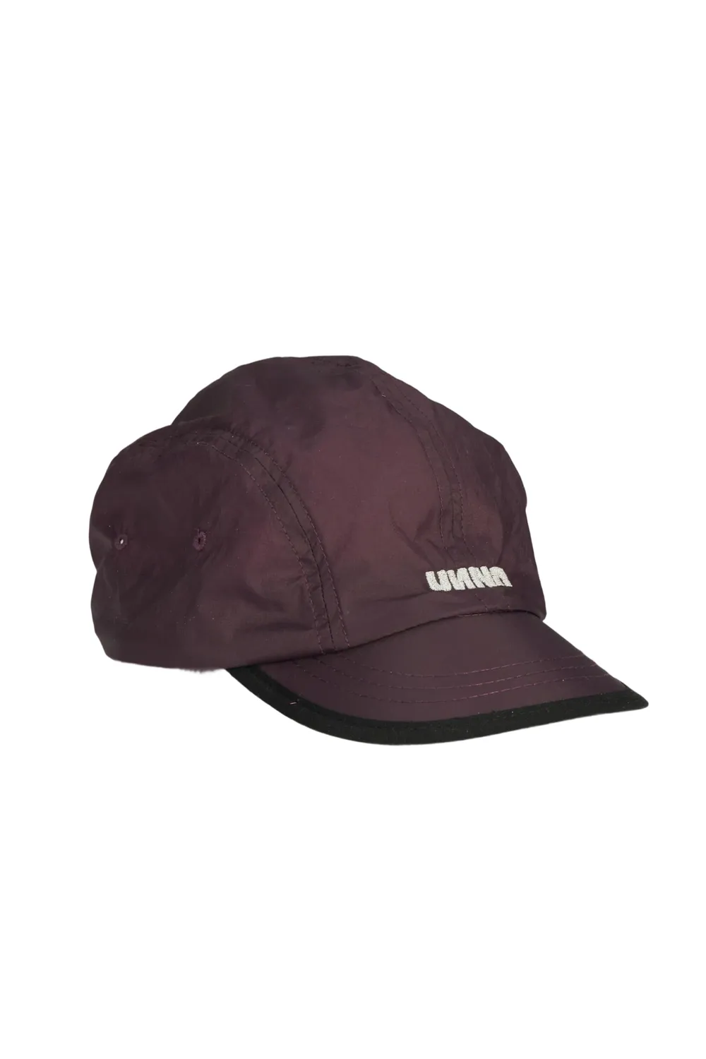 UNNA Smiles Run Cap Laufcap Aubergine Nylon