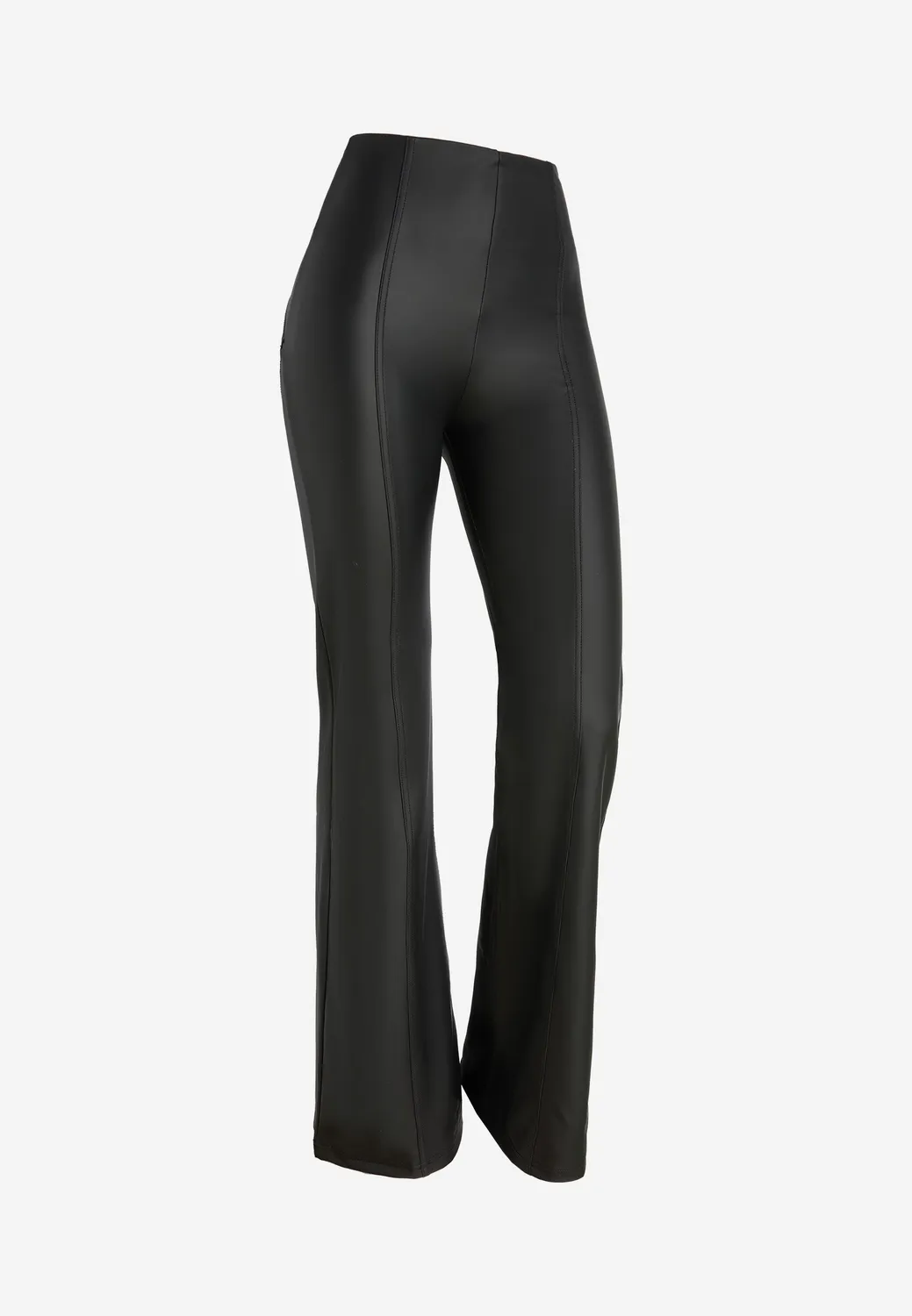 Freddy WR.UP Super Flare Push-up-Hose Kunstleder Faded Denim