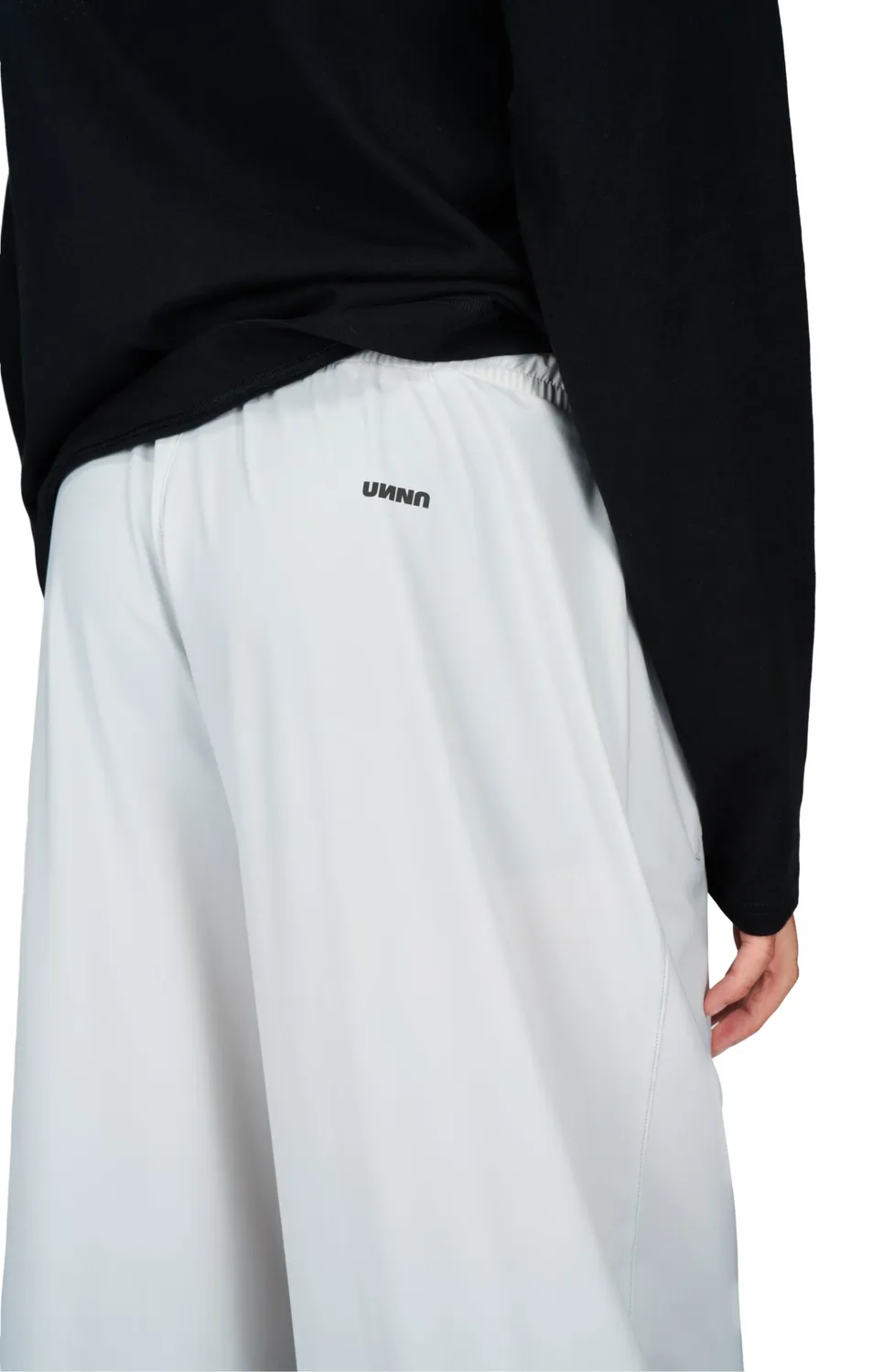 UNNA Everywhere Pants Wide Ghost White weit