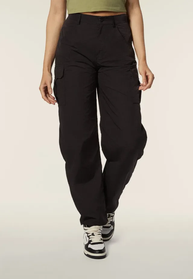 Freddy Cargo Hose Carrot Fit Nylon Prune Purple leicht