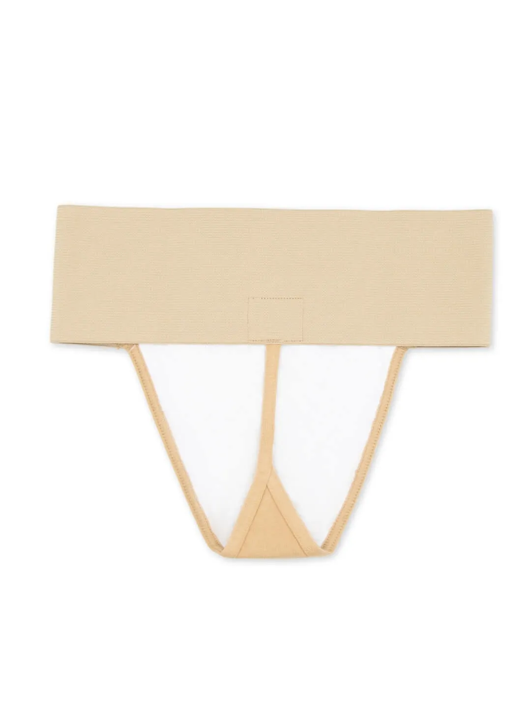 Capezio Quilted Cotton Panel Dance Belt Schwarz Baumwolle