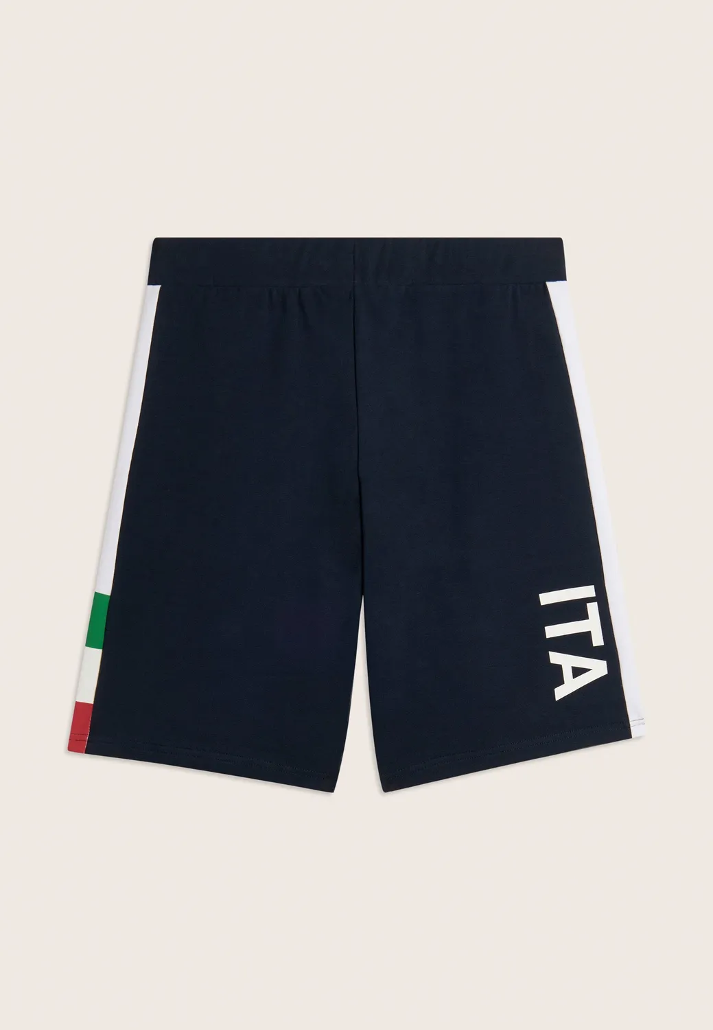 Freddy Italia FGI Shorts French Terry Blau über Knie