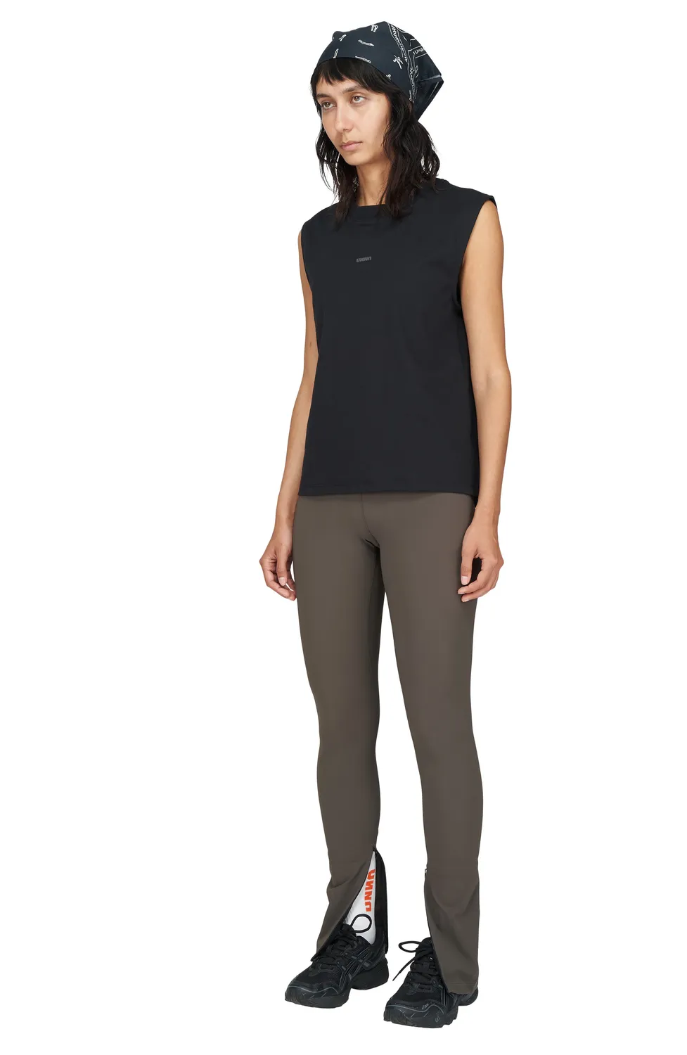 UNNA Everywhere Tights Warm Grey mit Taschen