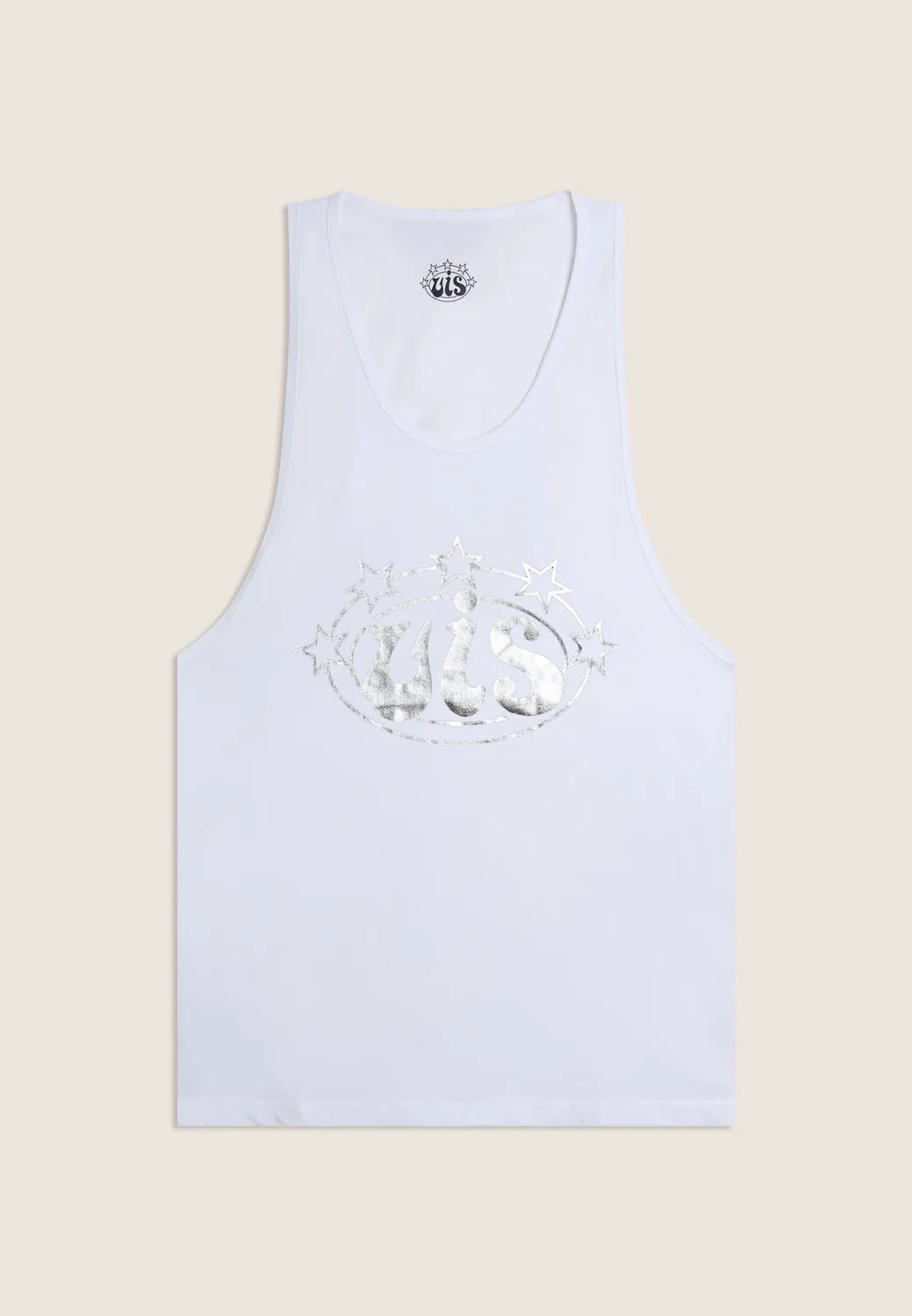 Freddy Tanktop Damen schwarz-silber