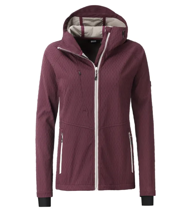 LPO Lia Softshelljacke Damen bordeaux 10000 mm