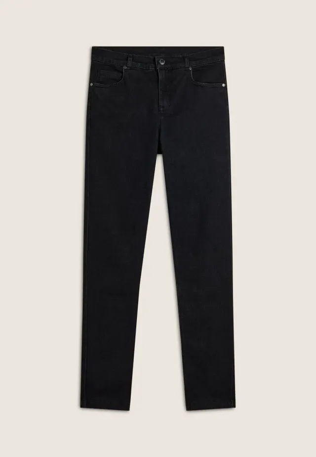 Freddy Skinny Jeans Damen Schwarz Stretch Regular