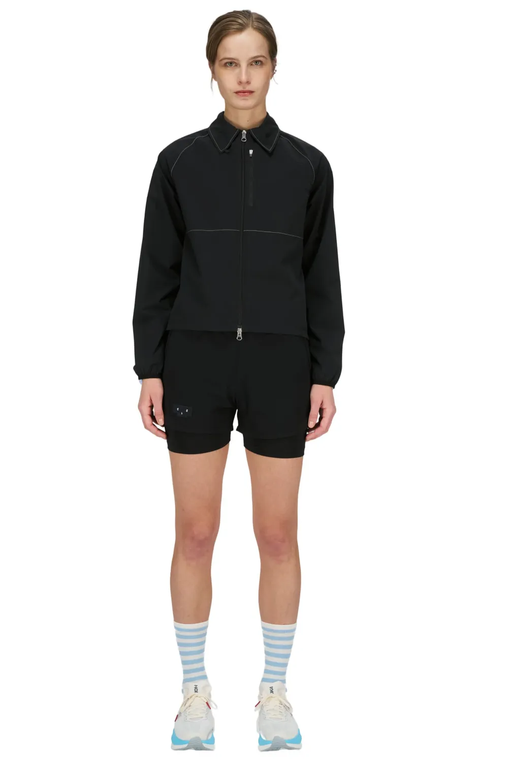 UNNA Run Wild Shirt W Overshirt Schwarz reflektierend