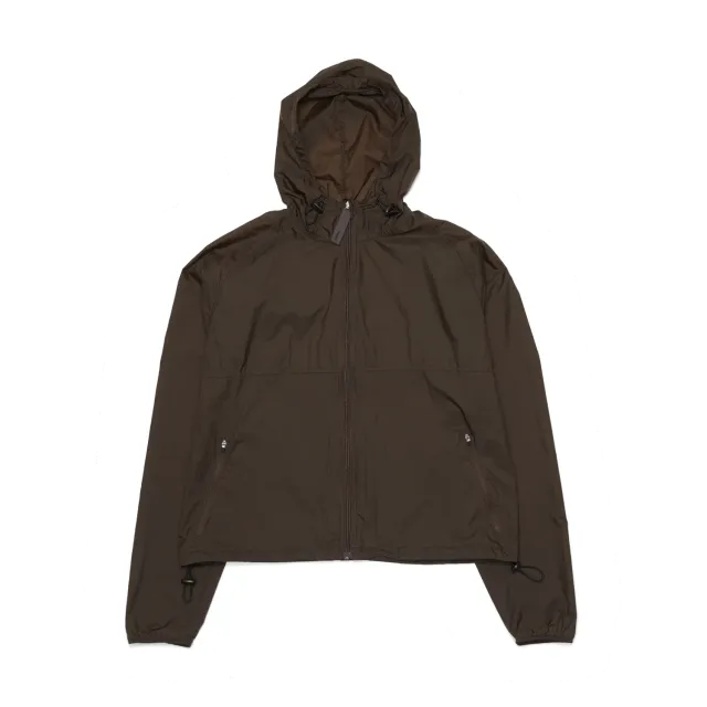 UNNA Smiles Run Laufjacke braun ultraleicht