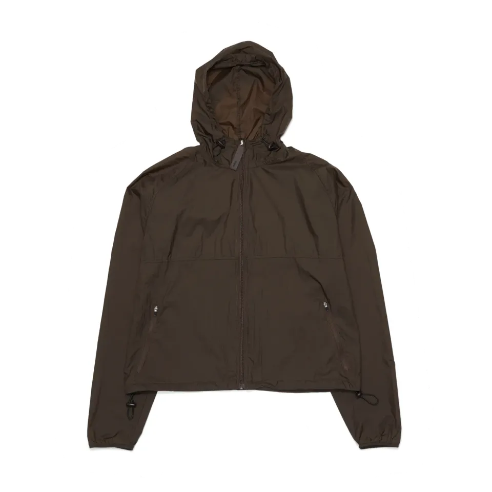 UNNA Smiles Run Laufjacke braun ultraleicht