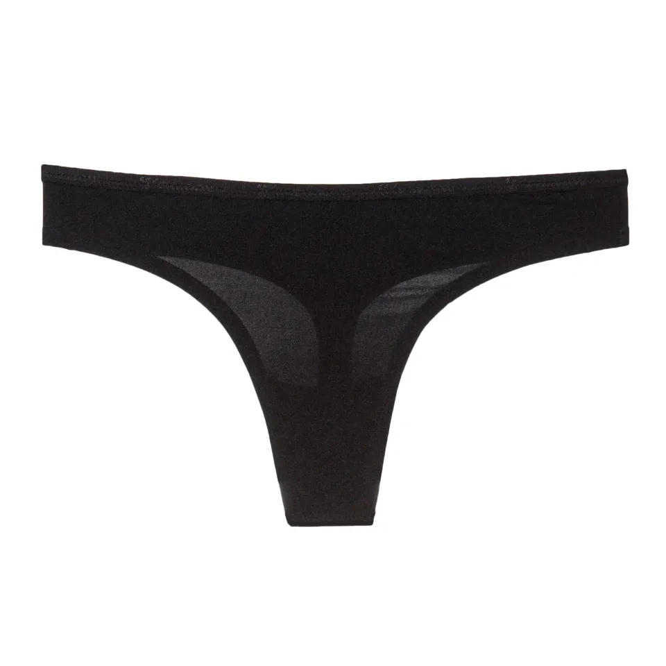 Freddy Light Support Tanga Schwarz Nahtlos